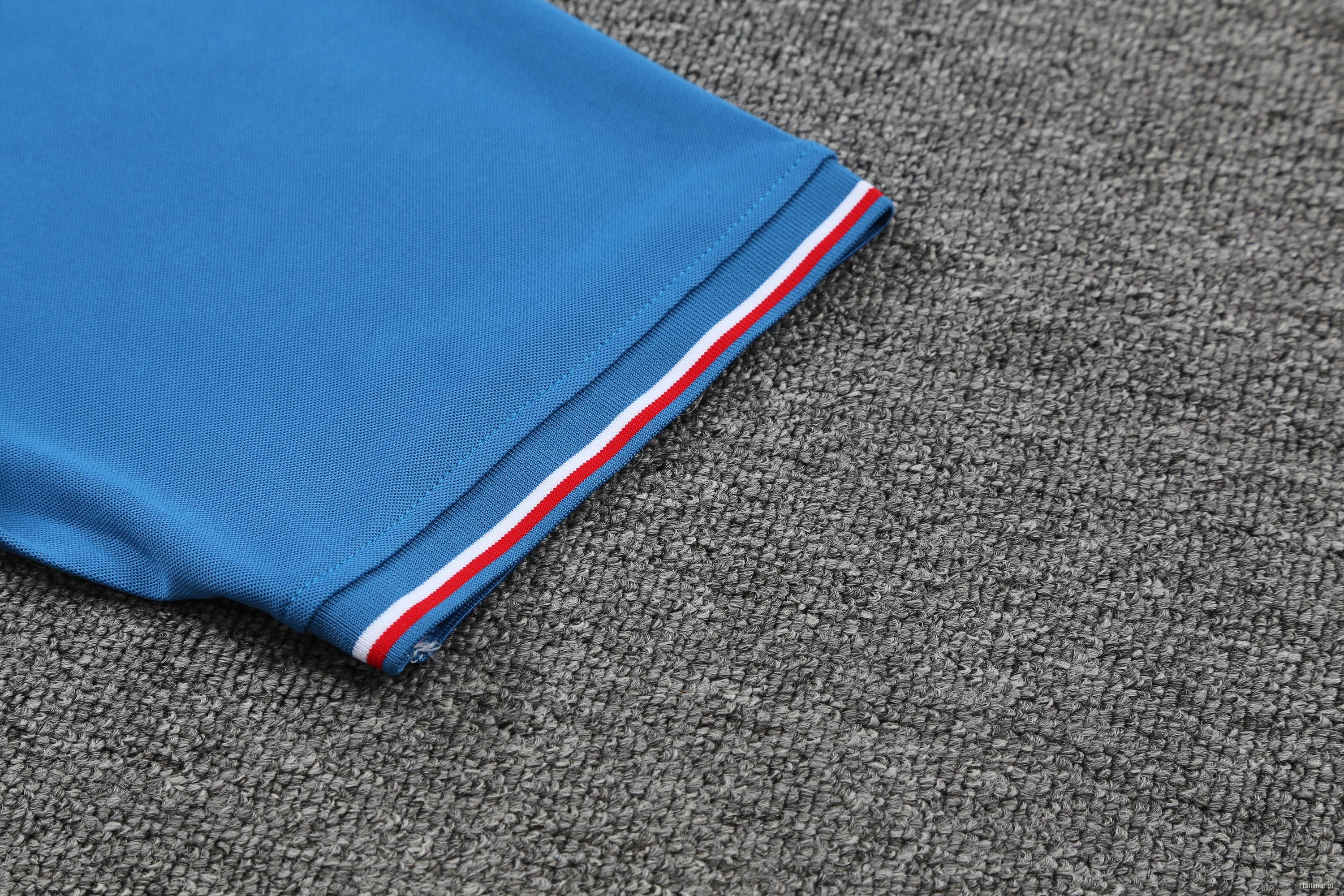 Atletico Madrid POLO kit Blue red and white stripes (not supported to be sold separately)