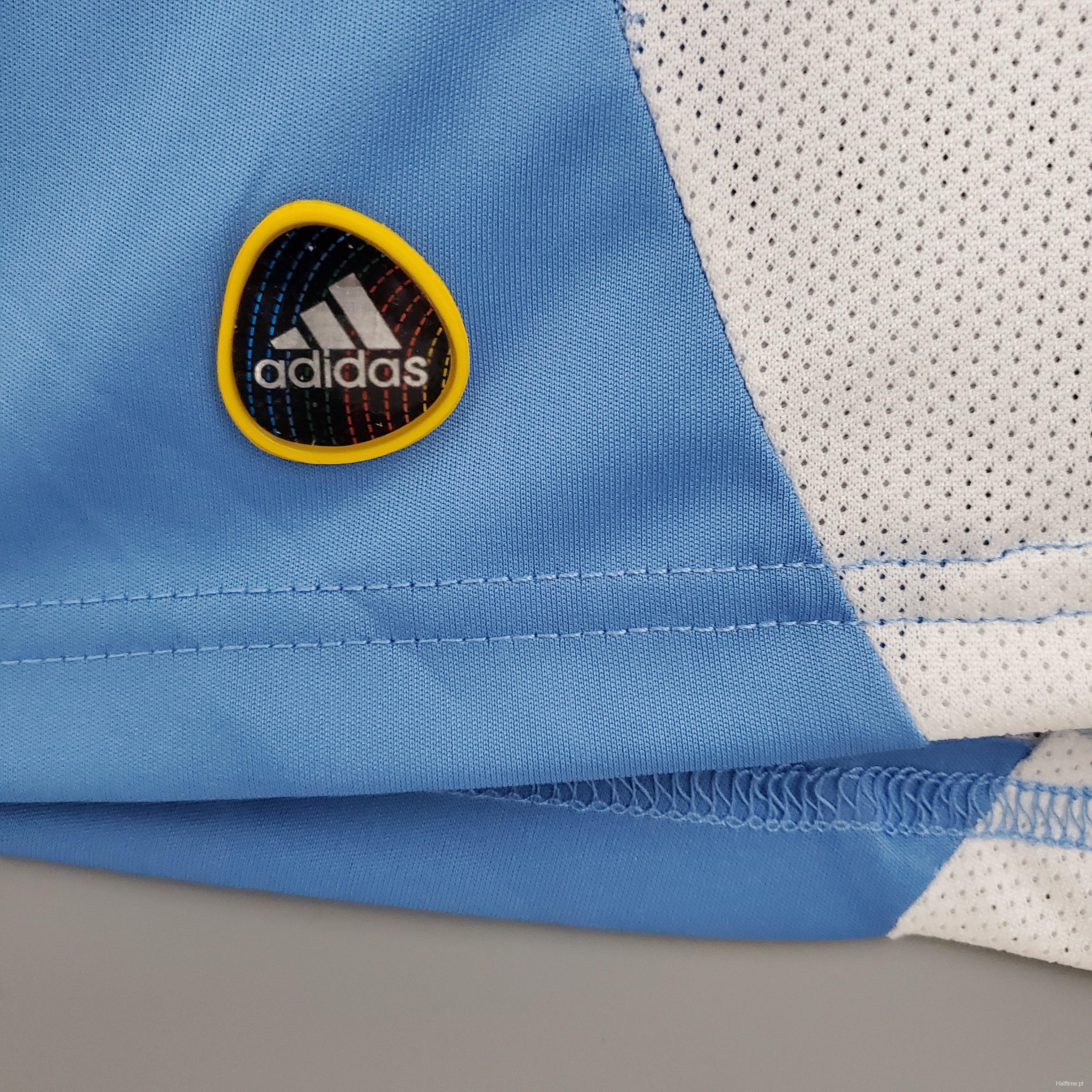 Retro 2010 Argentina home Soccer Jersey