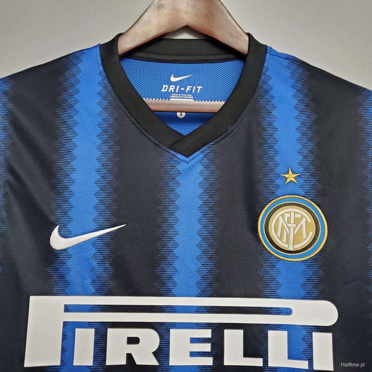 Retro 10/11 Inter Milan home Soccer Jersey