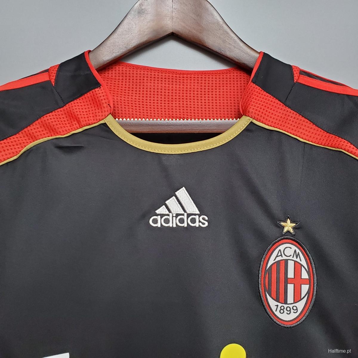 Retro 2006 AC Milan third away Soccer Jersey