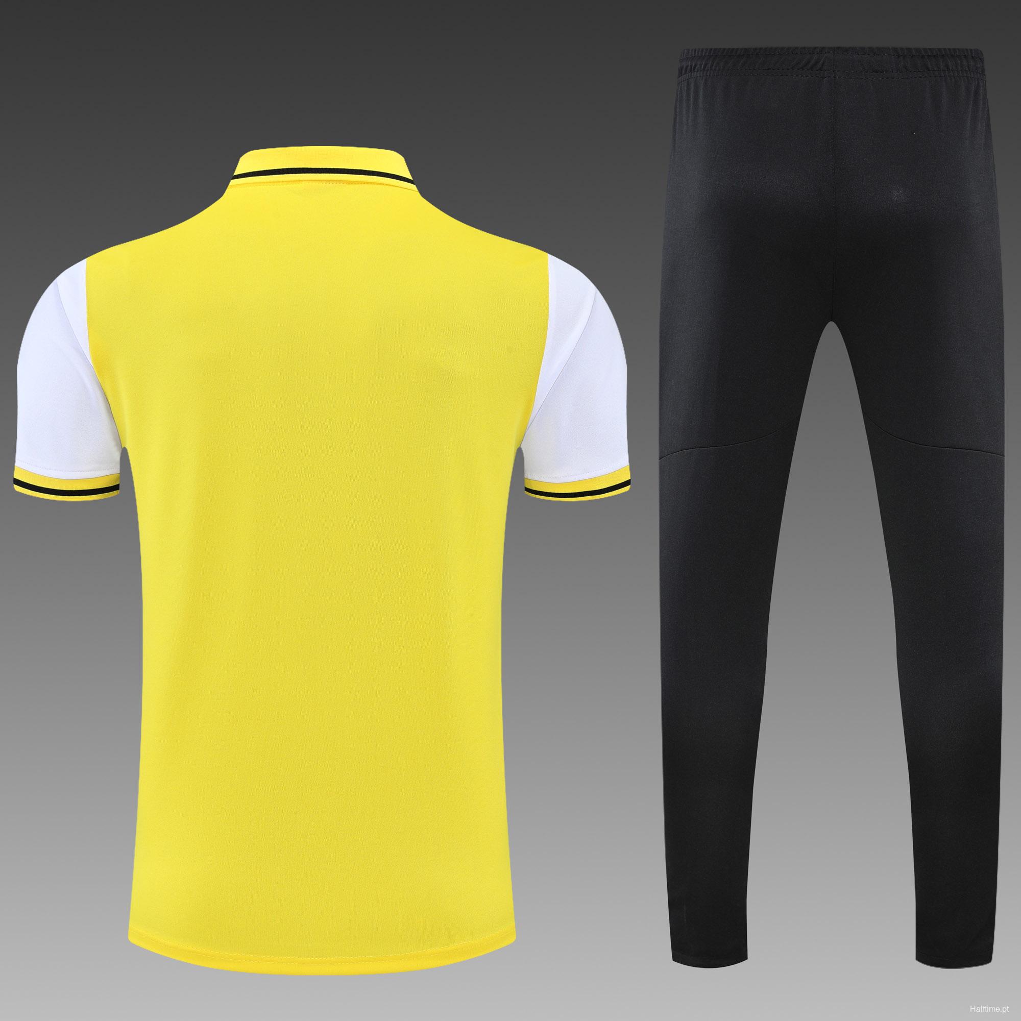 Borussia Dortmund POLO kit yellow and white (not supported to be sold separately)