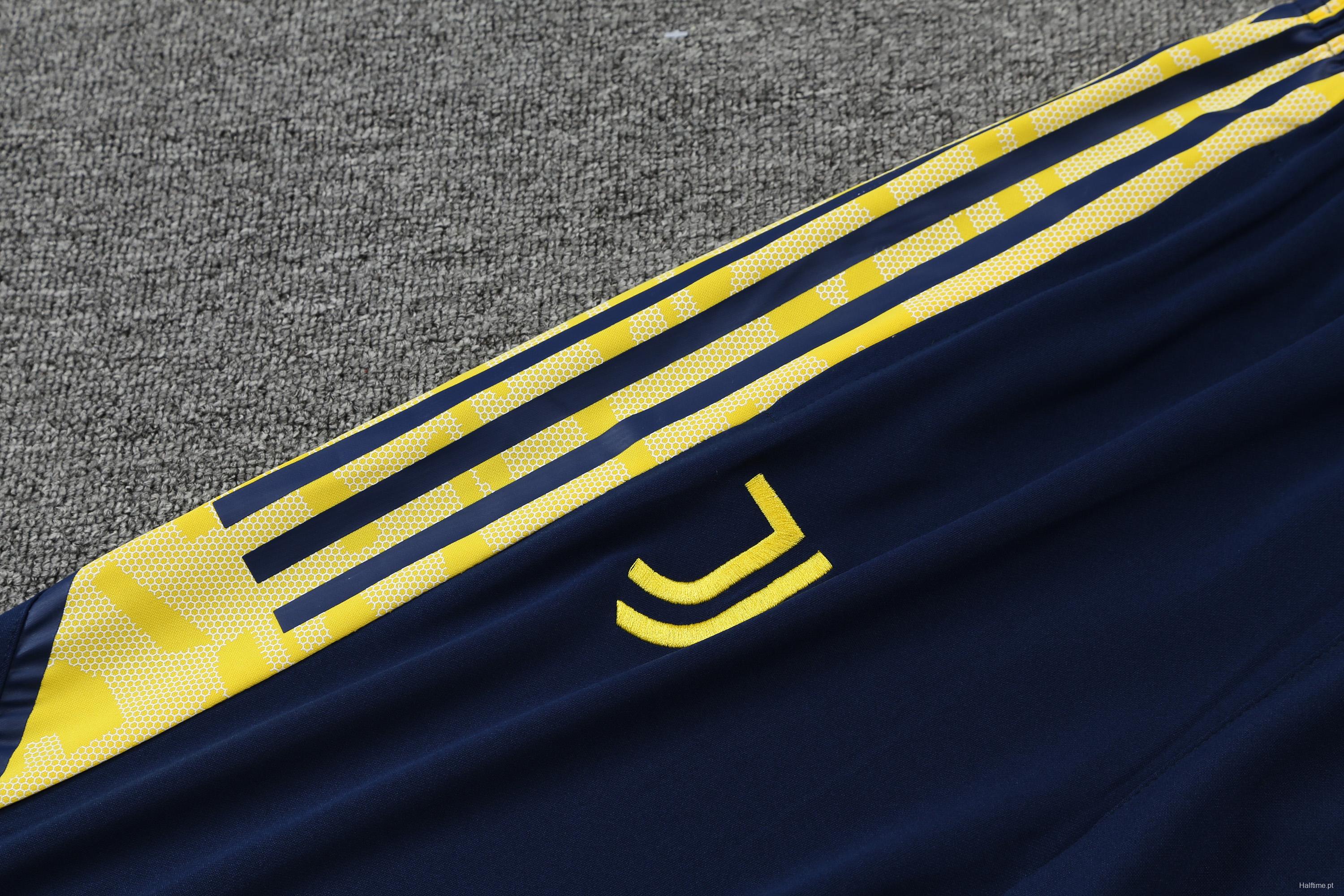 Juventus POLO kit blue and yellow stripes(not supported to be sold separately)