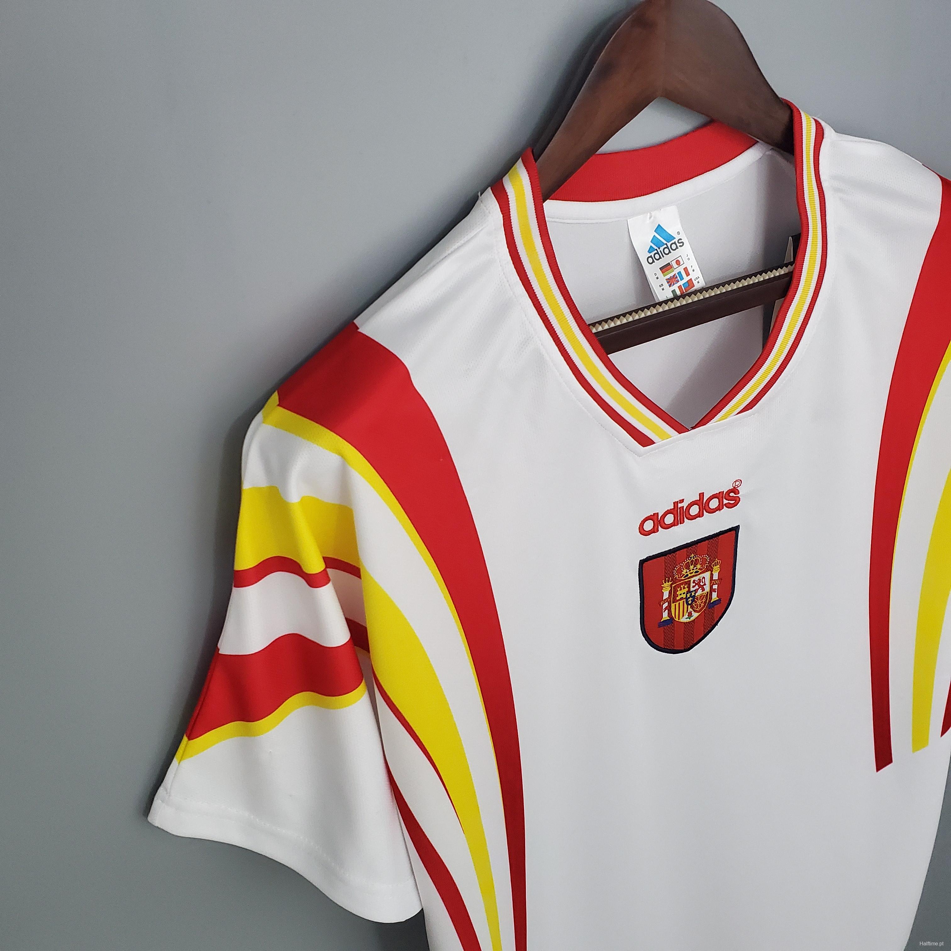 Retro Spain 1996 away Soccer Jersey