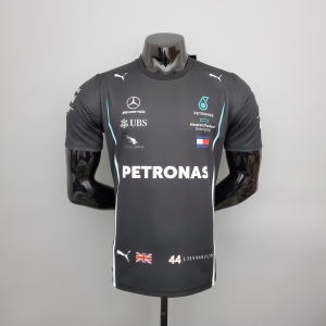 F1 Formula One racing suit; 2021 Mercedes Black S-5XL