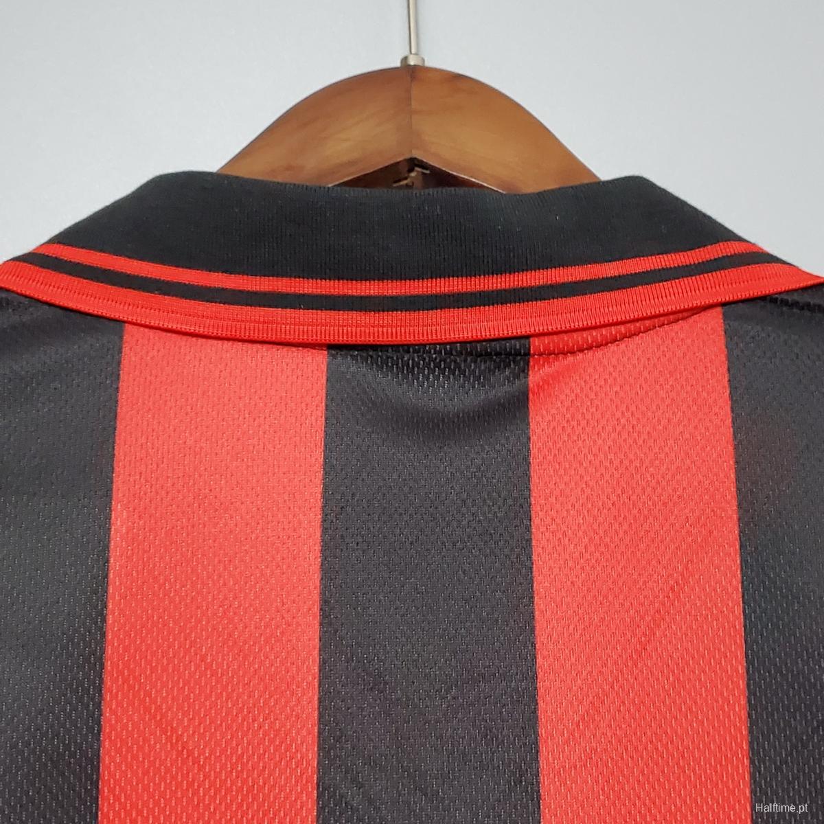 Retro 96/97 AC Milan home Soccer Jersey