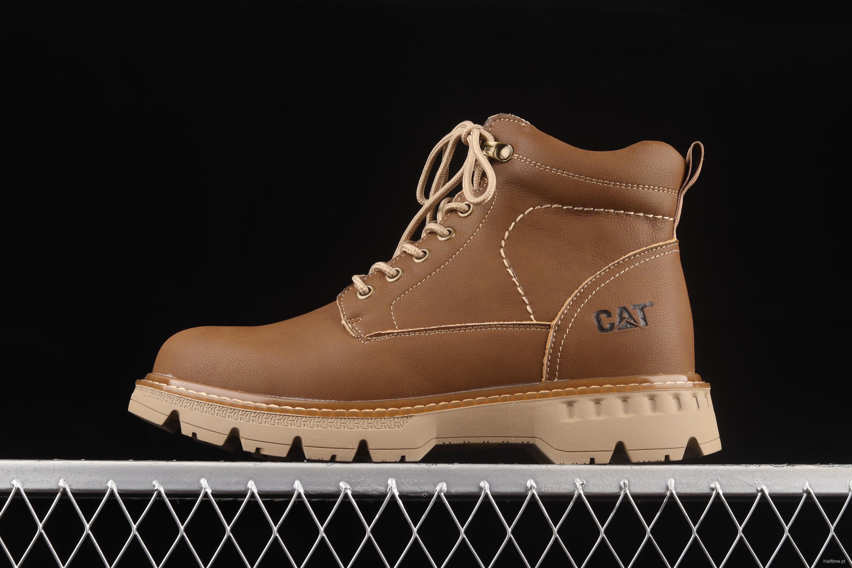 CAT FOOTWEAR/ CAT RYMAN WP 21SS autumn and winter new outdoor rhubarb boots series P717888KHAKI