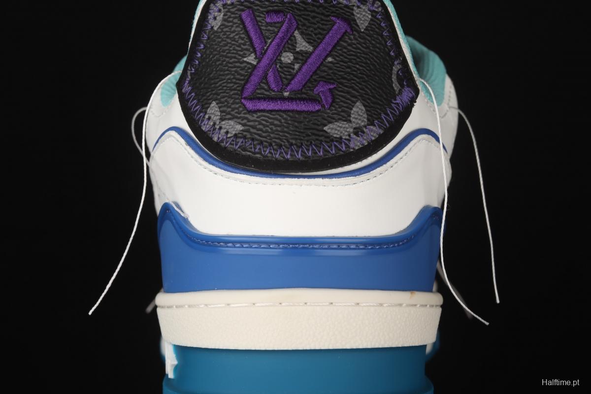 Authentic LV 2021s LV Trainer is limited to the latest color matching in autumn