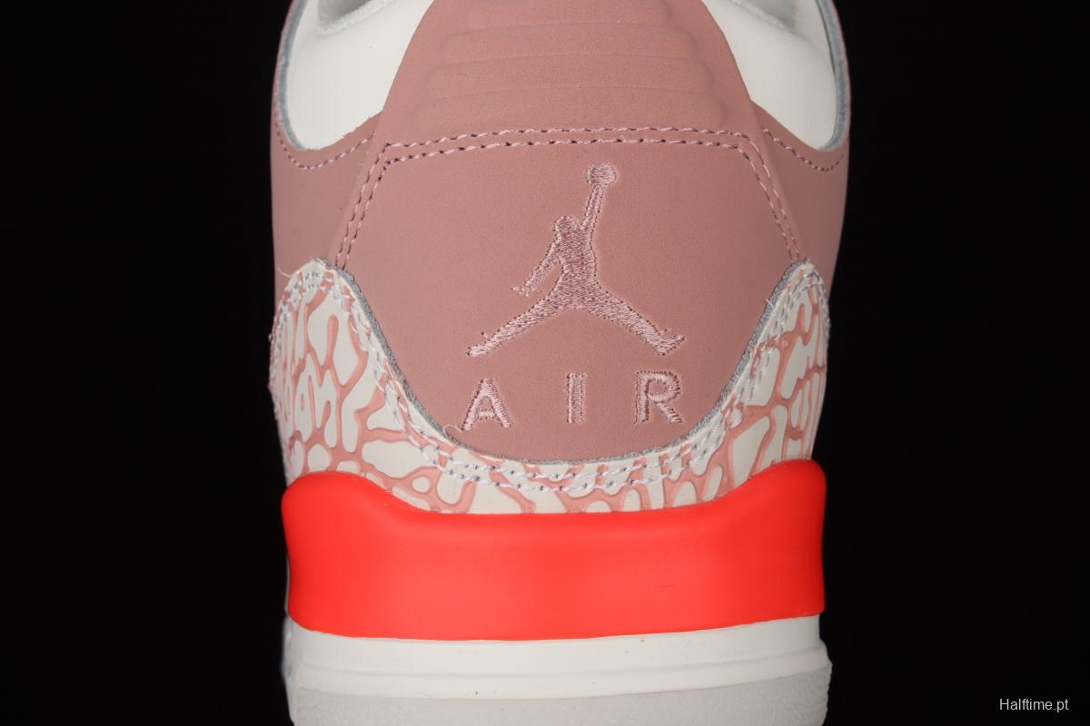 Air Jordan 3 Retro Rust PiNIKE AJ3 Joe 3 peach CK9246-600