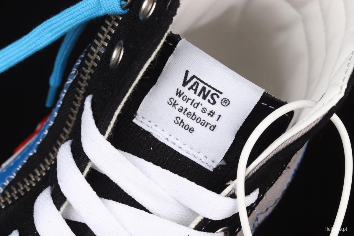 Vans SK8-Hi Reissue Ca Vance deconstructs and splices VN0A3WM15FC of high-top vulcanized shoes