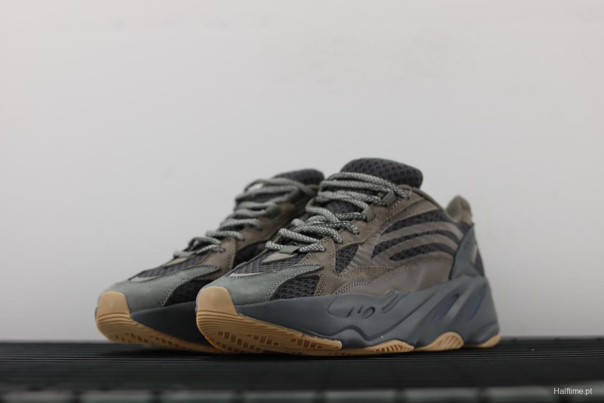 Adidas Yeezy Boost 700Inertia EG6860 Kanye coconut 700gray brown running shoes 3M reflection