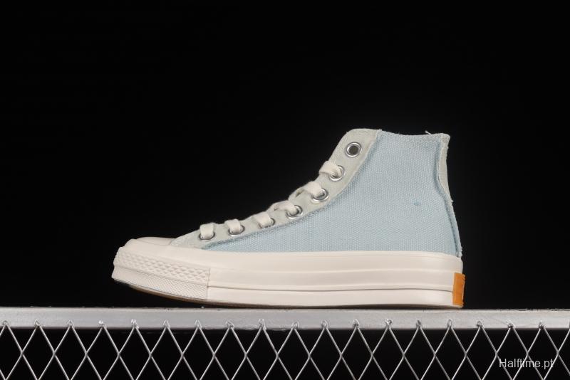 Converse 1970s water blue stitching high-top casual sneakers 572611C