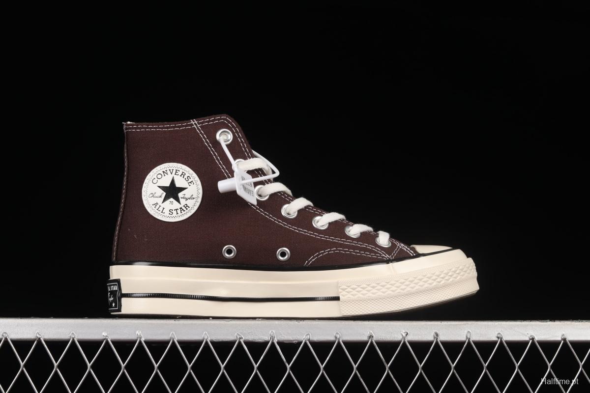 Converse 1970s Evergreen high-top vulcanized casual shoes 170551C