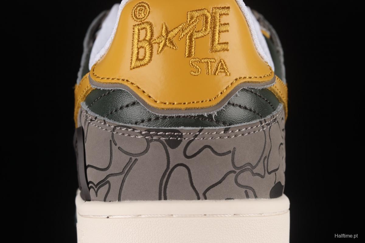 Human MAdidase Bape Sta Sk8 To Nigo trend godfather Nigo brand ape head classic skateboard shoes 1H80191007