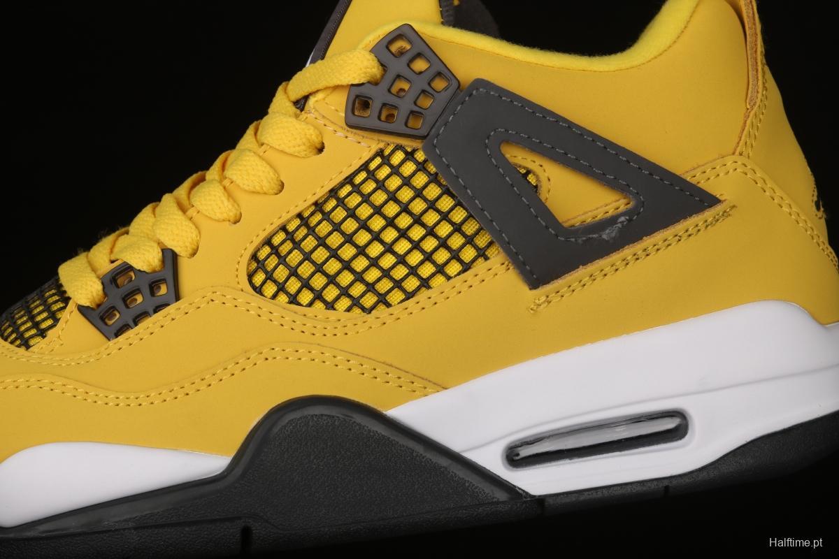 Air Jordan 4 Lightning Yellow Battery 314254-702