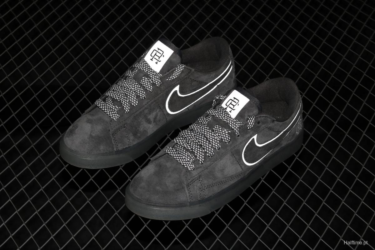 Reigning Champ x NIKE Blazer SB defending champion 3M reflective joint name board shoes 454471-900