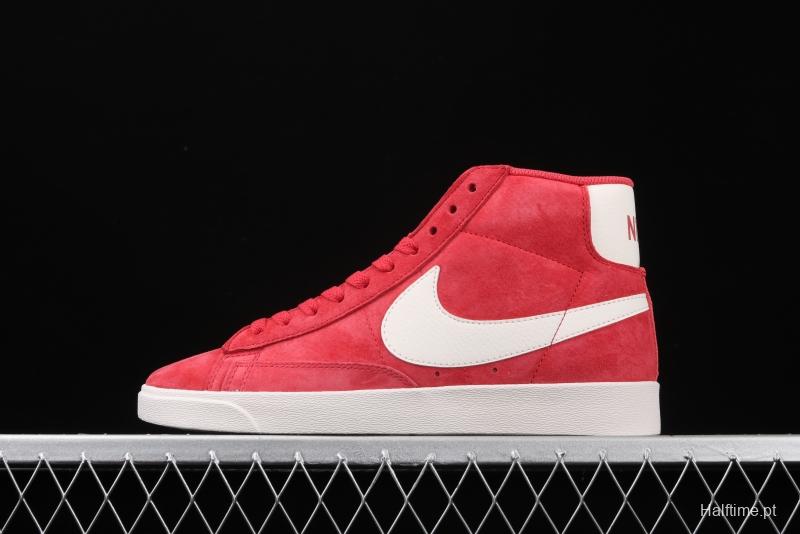 NIKE Blazer Mid Vntg Suede Trail Blazers high-top leisure sports board shoes 917862-602