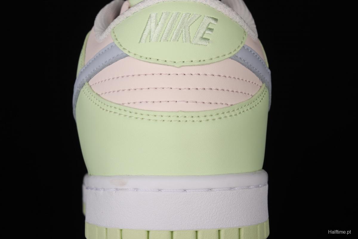 NIKE DUNK SB Low SP ice lime yellow powder retro low-top leisure sports skateboard shoes DD1503-600