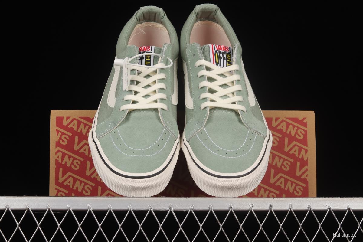 Vans Sk8-Low Shawn Yue with the same paragraph 2022 spring and summer new mint green low-top casual board shoes VN0A4UWIB82