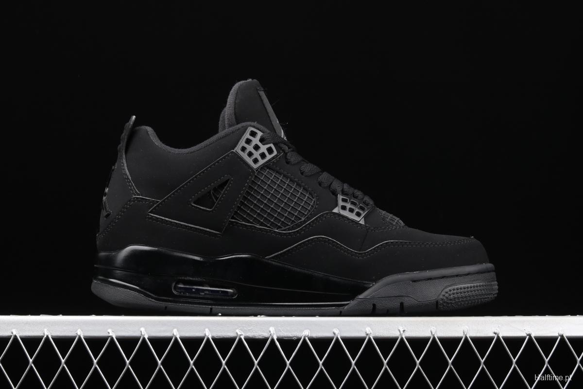 Air Jordan 4 Black Cat black cat headlayer real standard CU1110-010