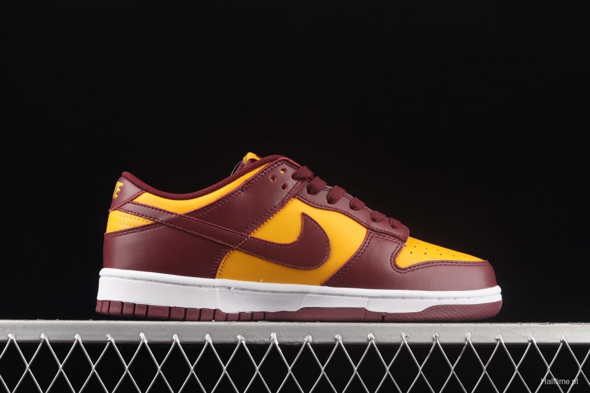 NIKE SB DUNK Low Midas Gold tomato fried egg color dunk series low side leisure sports skateboard shoes DD1391-701