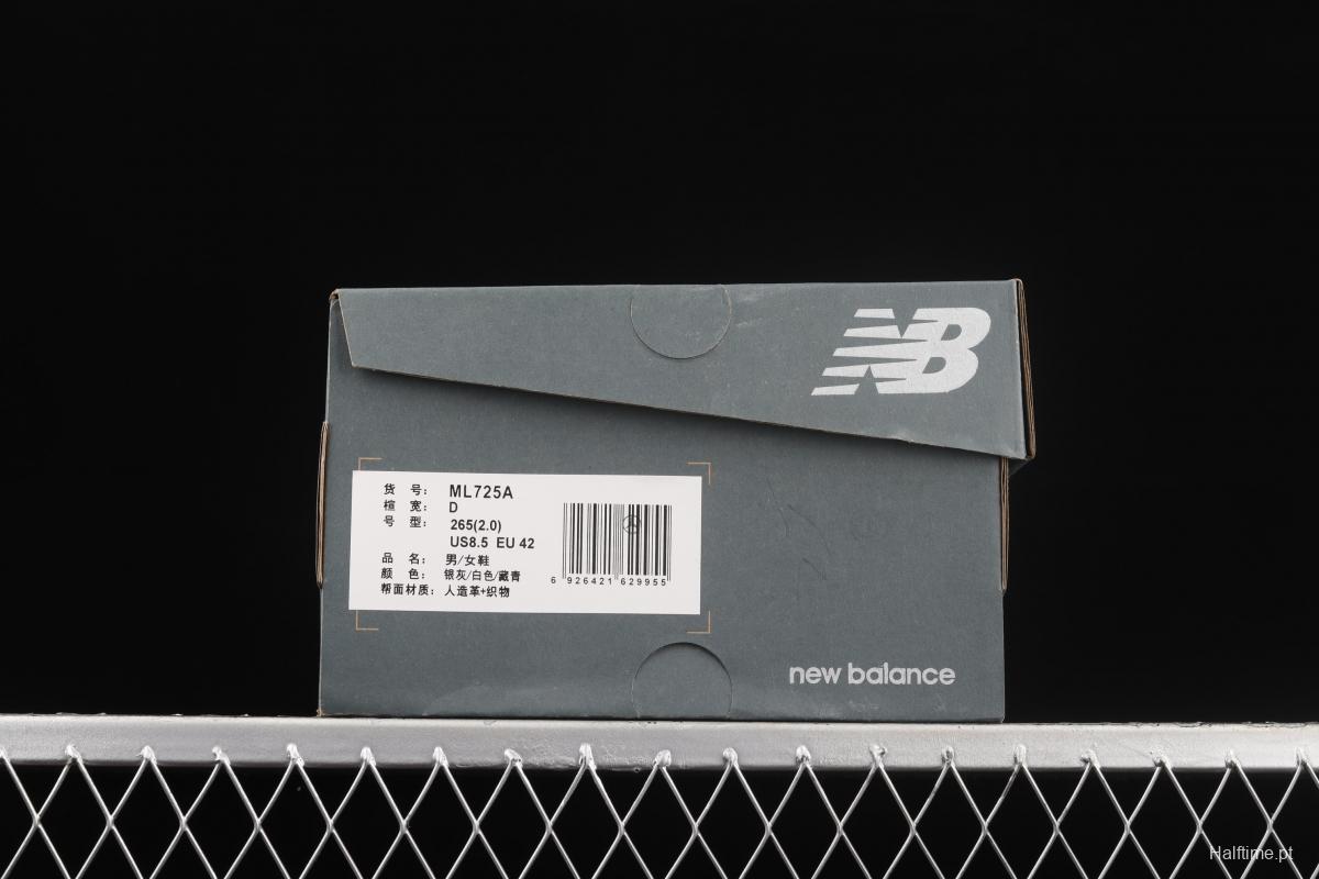 New Balance ML725 series retro single breathable retro daddy sports leisure running shoes ML725A