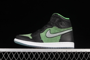 Air Jordan 1 High Zoom Rage Green dark green CK6637-002