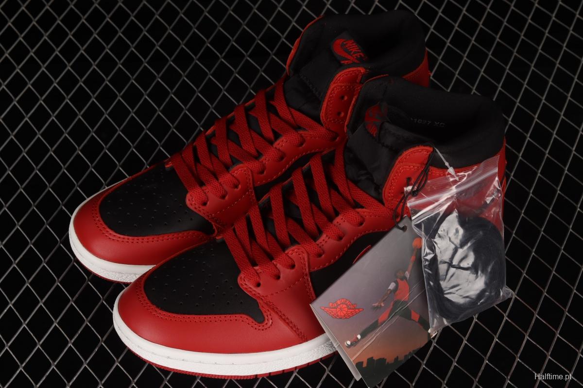 Air Jordan 1 Hi 85 reverses black and red forbids wearing high top basketball shoes BQ4422-600