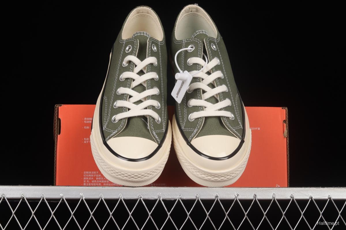 Converse 1970s Evergreen low-top vulcanized casual shoes 162060C