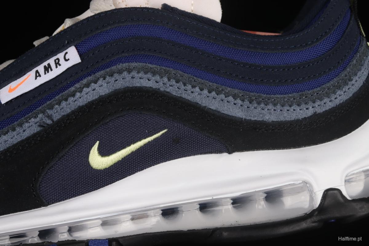 NIKE Air Max 97 dark blue bullet air cushion running shoes DH1085-001