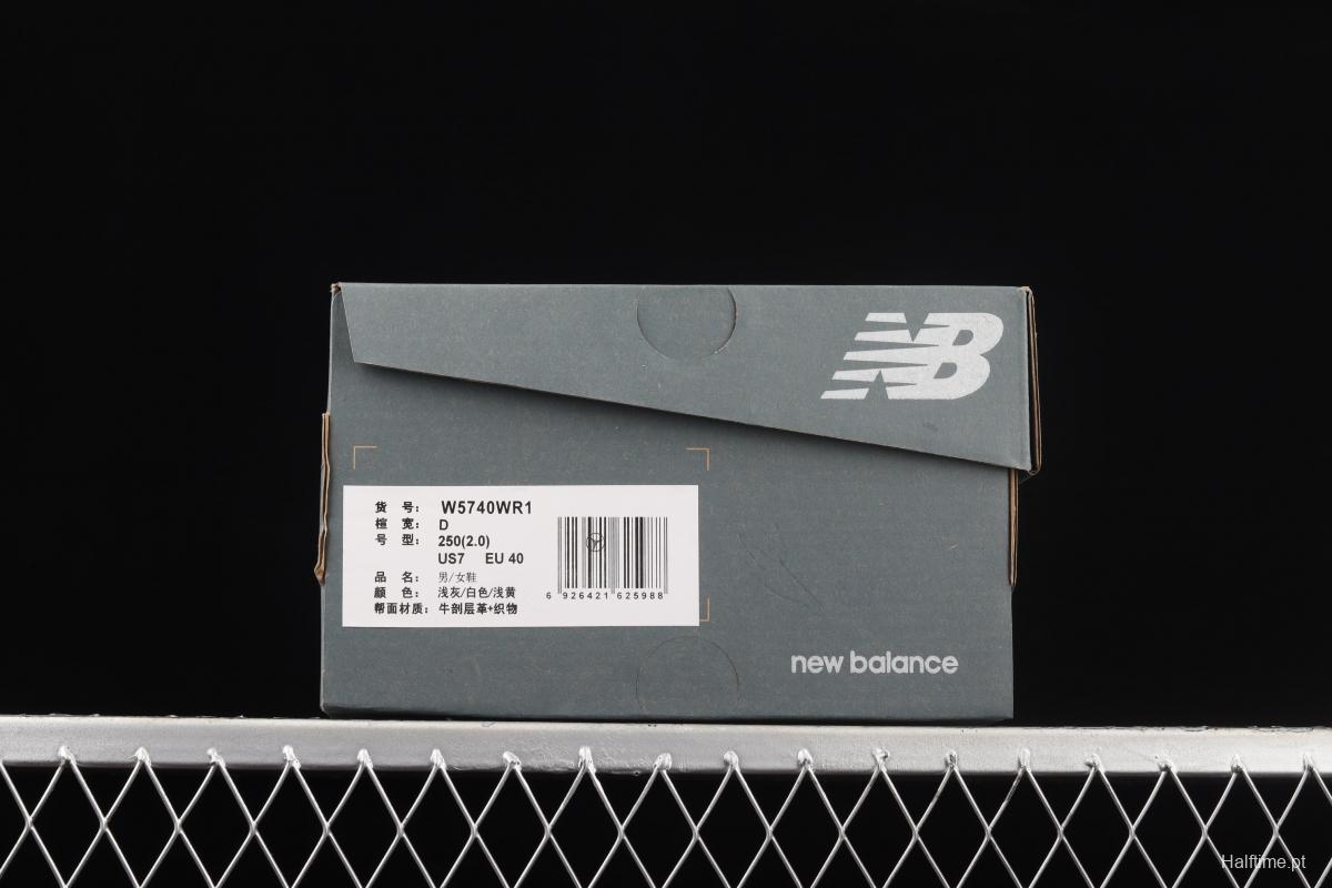 New Balance NB5740 series retro leisure jogging shoes W5740WR1