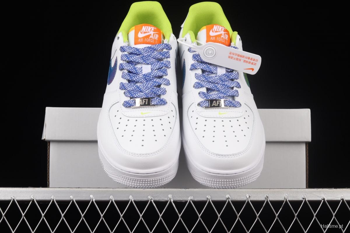 NIKE Air Force 11607 Low 3D colorful hook low-top casual board shoes DQ7767-100