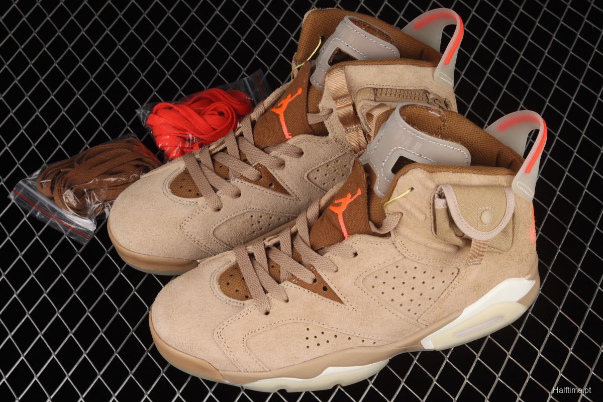 Travis Scott x Air Jordan 6 British Khaki khaki DH0690-200