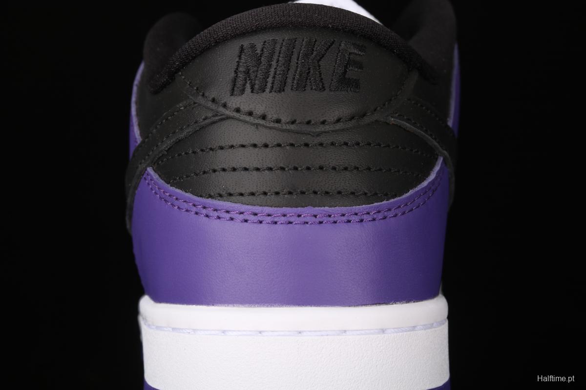 NIKE SB DUNK Low Court Purple black and purple North Carolina low-top leisure sports skateboard shoes BQ6817-500