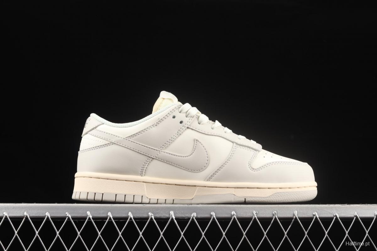 NIKE DUNK Low bone white color SB buckle rebound fashion leisure board shoes DD1503-107