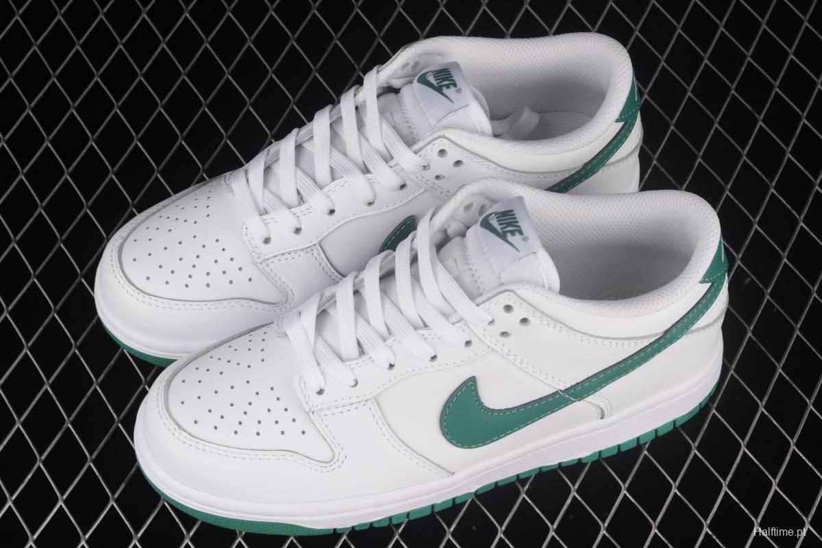 NIKE SB DUNK Low White and Green Celtic SB Slam Dunk Series low-side leisure sports skateboard shoes DD1503-112