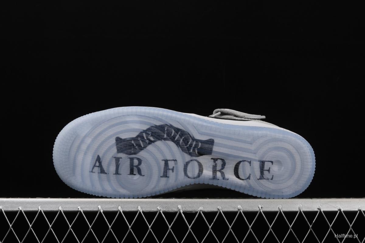 NIKE Air Force 1 MID overseas restricted Dior medium-top casual board shoes CT1266-700