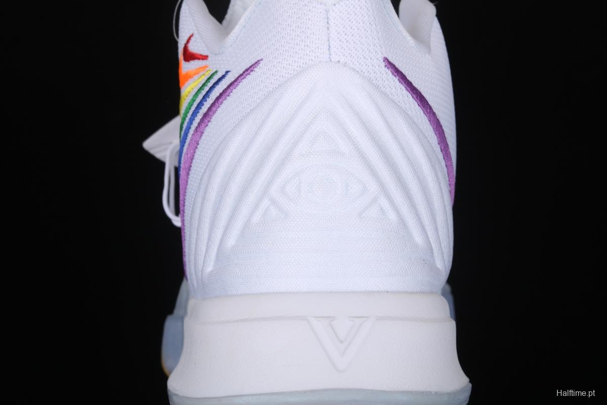 NIKE Kyrie 5 True EP 'Rainbow' Owen 5 Rainbow Hook Basketball shoes CH0521-117