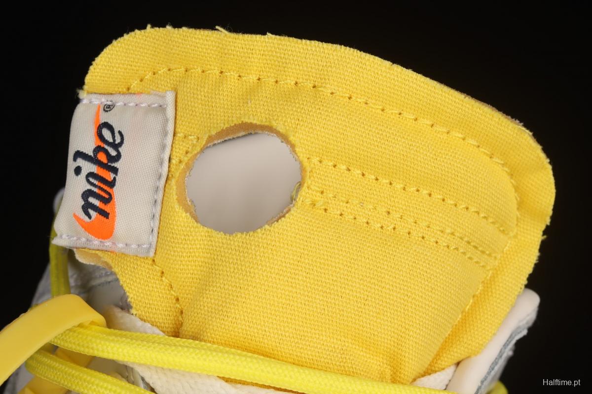 OFF-White x NIKE DUNK Low OW grey leisure sports skateboard shoes DM1602-103