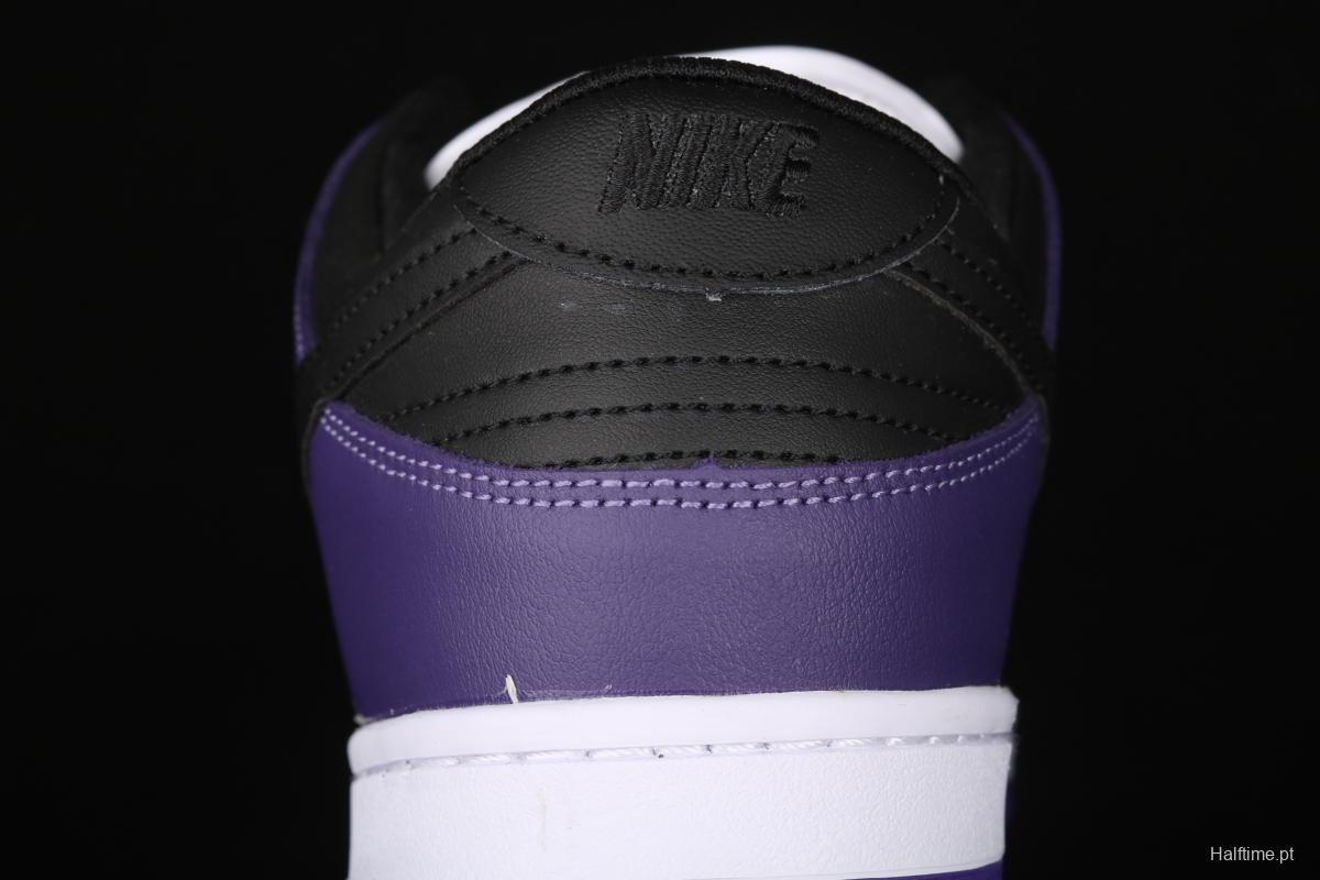 NIKE SB DUNK Low Court Purple black and purple North Carolina low-top leisure sports skateboard shoes BQ6817-500