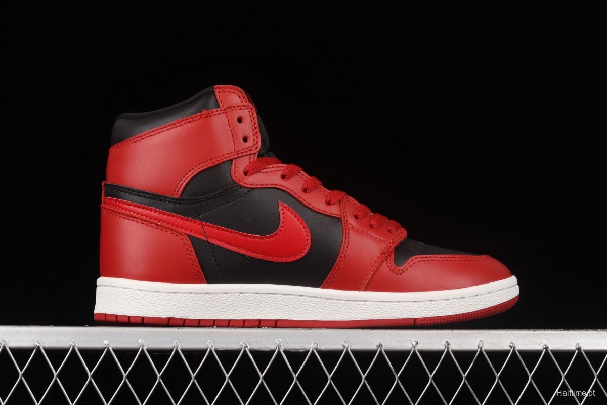 Air Jordan 1 Hi 85 reverses black and red forbids wearing high top basketball shoes BQ4422-600