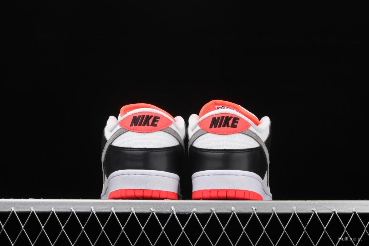 NIKE DUNK SB Low Pro ISO infrared gray orange CD2563-004