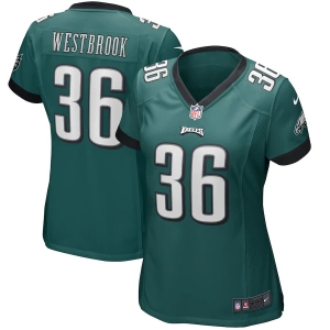 Women's Brian Westbrook Midnight Green Retired Player Limited Team Jersey