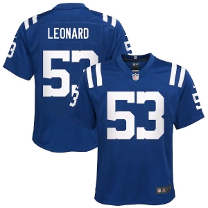 Youth Darius Leonard Royal Player Limited Team Jersey