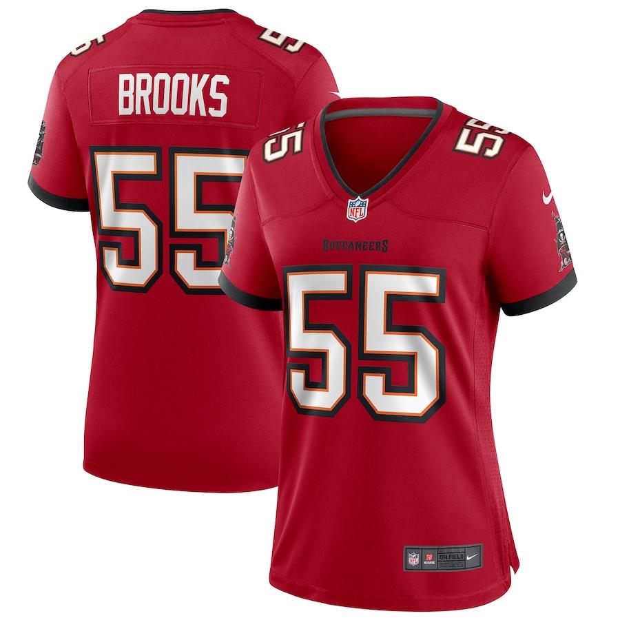 Women's Derrick Brooks Red Retired Player Limited Team Jersey