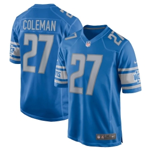 Men's Justin Coleman Blue Player Limited Team Jersey