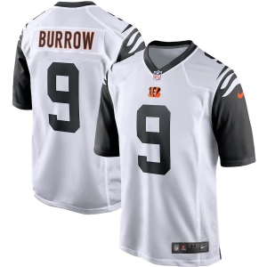 Men's Joe Burrow White Alternate 2 Player Limited Team Jersey