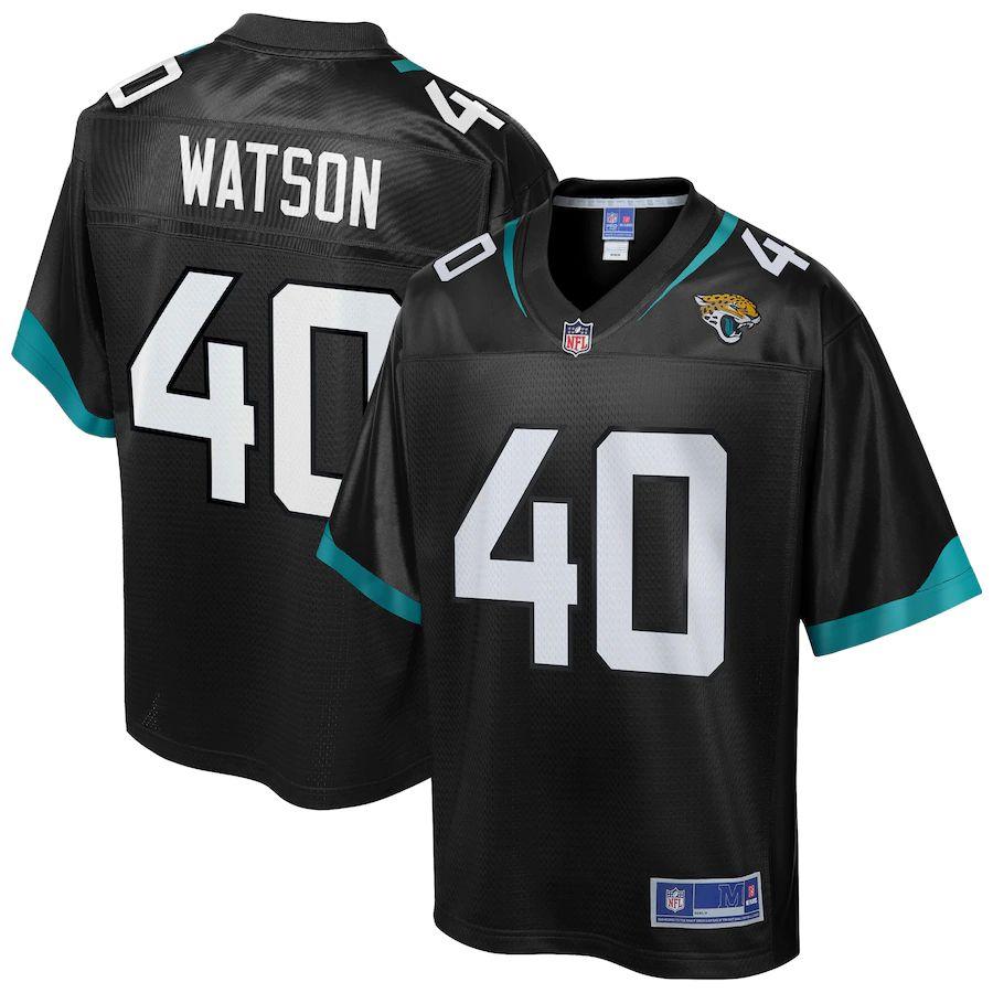 Youth Brandon Watson Pro Line Black Player Limited Team Jersey Halftime