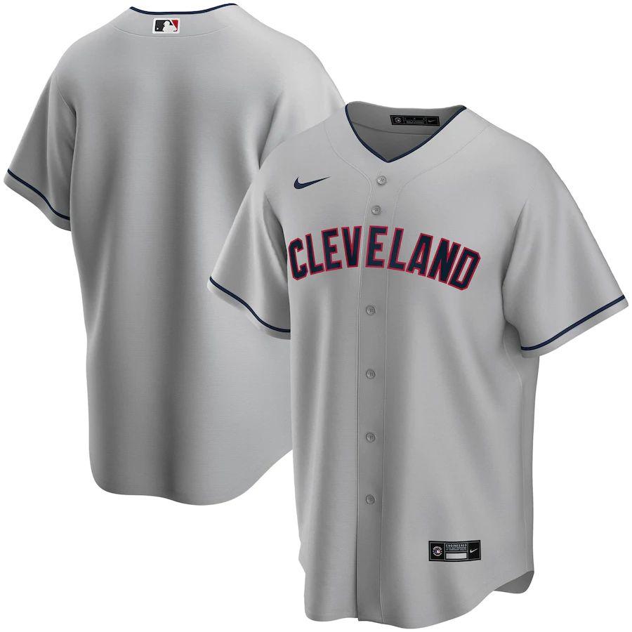 Men's Cleveland Indians Francisco Lindor Nike Navy Alternate Authentic  Player Jersey