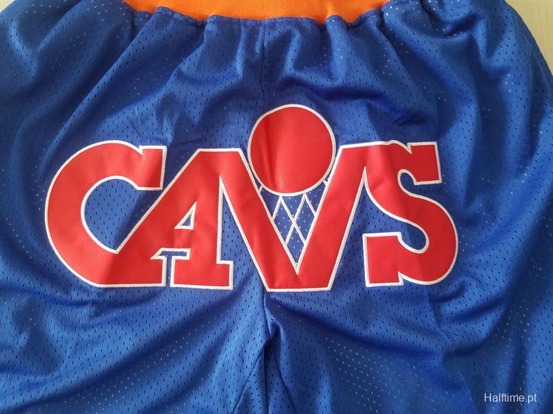 Cleveland 1988-89 Throwback Classics Basketball Team Shorts