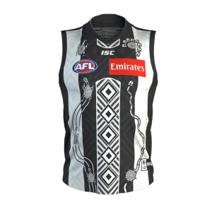 Collingwood Magpies 2020 Men's Indigenous Football Guernsey